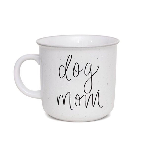 Dog Mom - Rustic Campfire Coffee Mug - 16 oz - Picture 1 of 1